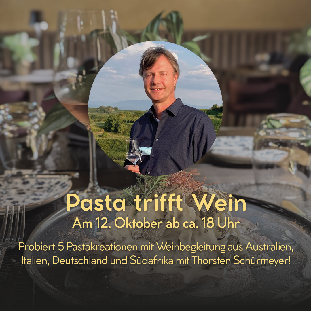 Pasta trifft Wein